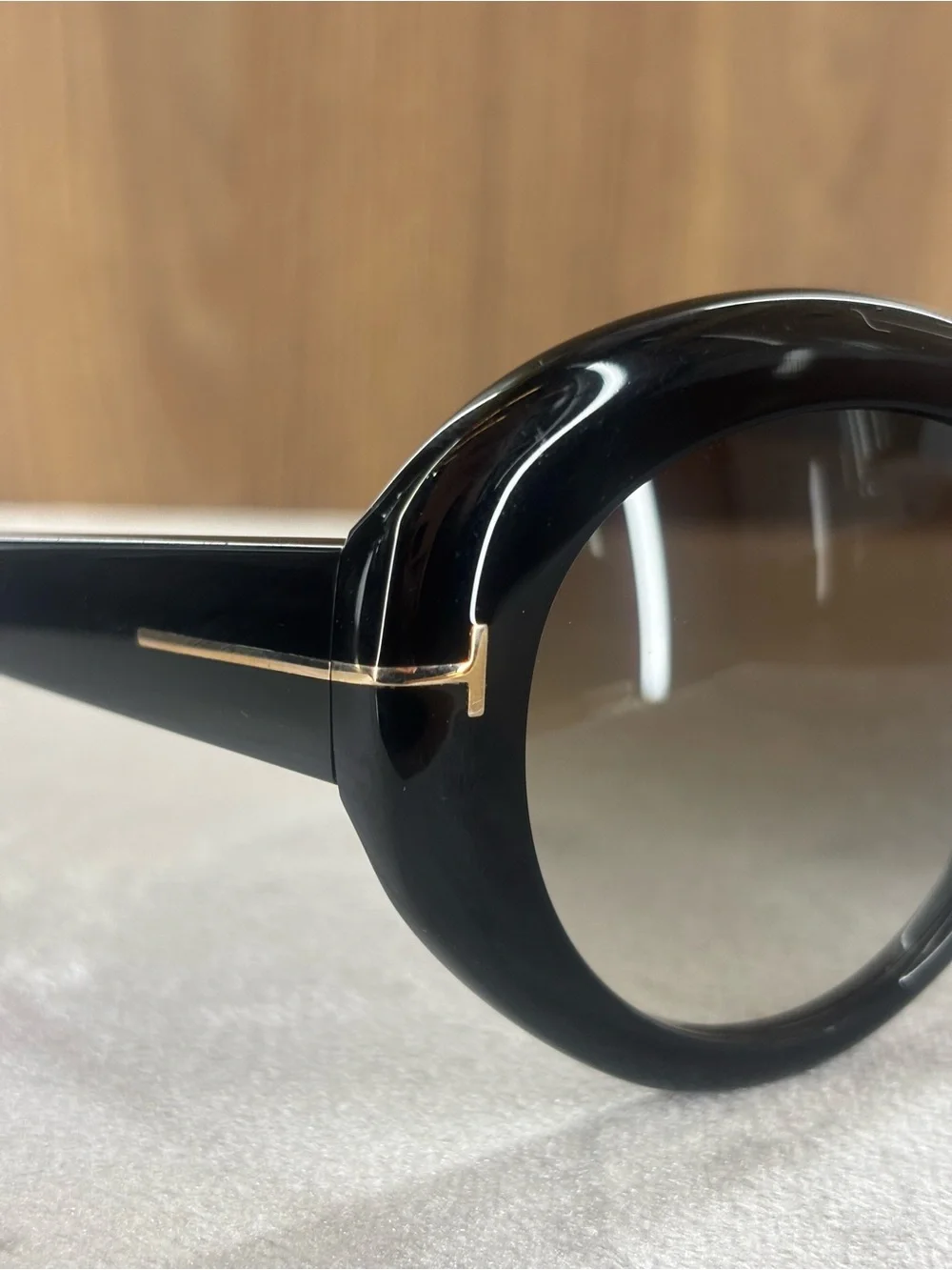 Tom Ford Elodie-02 TF1423 01B Black Sunglasses 54-20-140 New